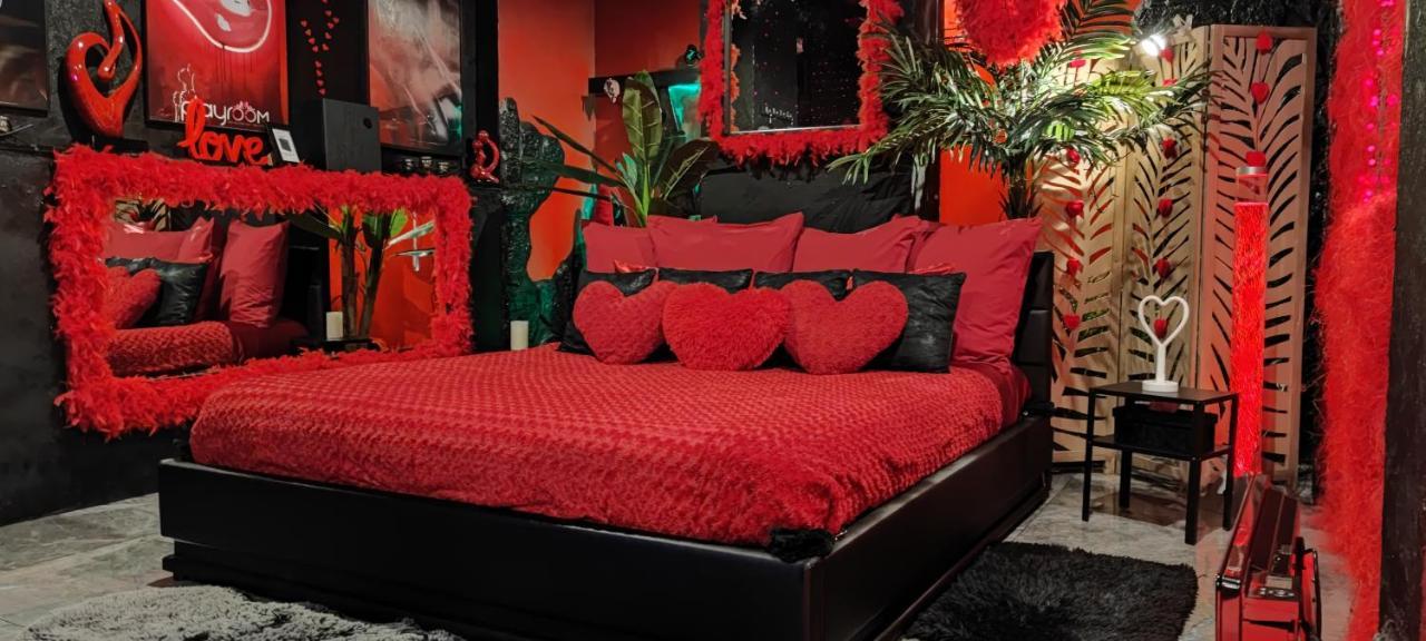 Loft Romantique Hammam Spa Privatif Playroom グルノーブル 部屋 写真
